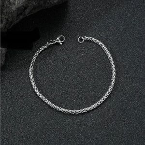 Brand New Wheat Silver chain style Bracelet